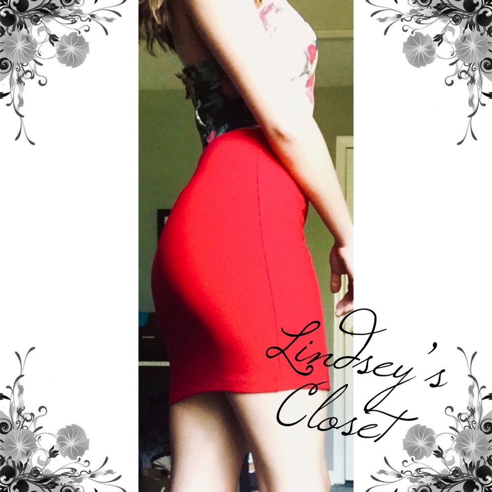 Forever 21 Red Hot Mini Skirt 🔥